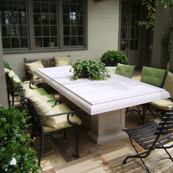 Custom Indiana Limestone Tabletop - Products