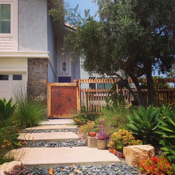 Poured Concrete Steps