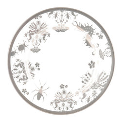 The New English - The New English Entomo Platinum Bread Plate - Dinner Plates
