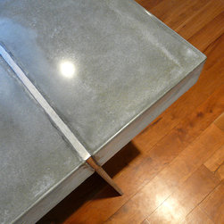 Concrete Interlocking Desks - Products