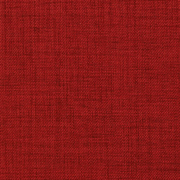 Cherry Red Solid Textured Indoor Upholstery Fabric By The Yard