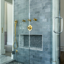 Brass in shower