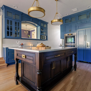 Beautiful Blue Restored Home