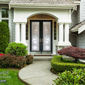 Seville 3D Glass Front Doors - Exterior Glass Doors - Glass Entry Doors