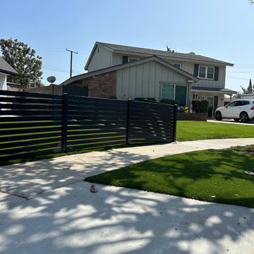 Modern Aluminum Slat Fence Supply – Los Angeles
