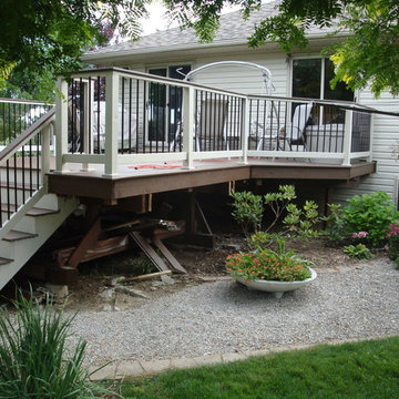 Deck Makeover Before deckALL Skirting