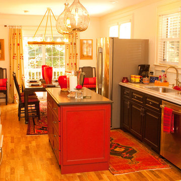 Before & After-1940 Personal Residence Remodel Inside & Out
