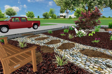 This is an example of a landscaping in Dallas.