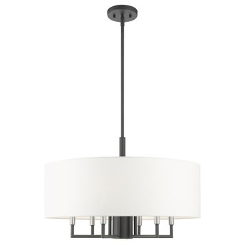 Scandinavian Gray Timeless, Transitional, Pendant Chandelier