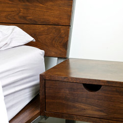 Walnut Bed - Beds