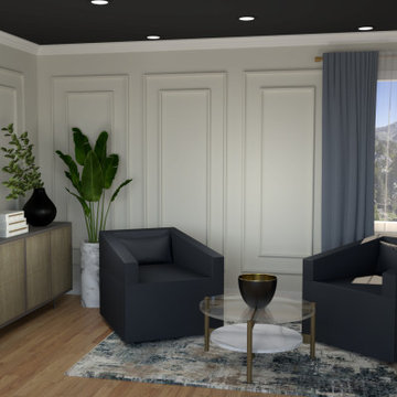 3D Renders - Social Rooms