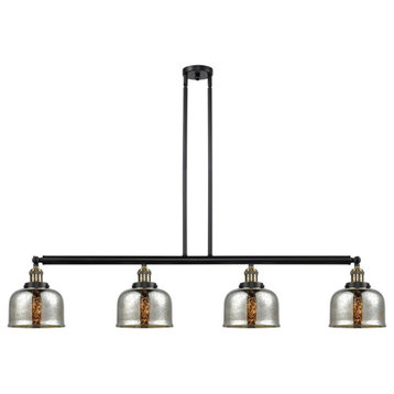 4-Light 52.625" Island Light Black Antique Brass -  Bulbs Included