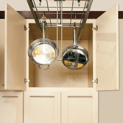 Hanging Pot and Pan Organizer - Kitchen Drawer Organizers