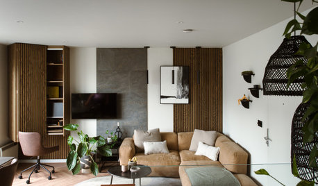 Houzz Tour: Clever Ideas Make a Flat Feel Both Cosy and Spacious