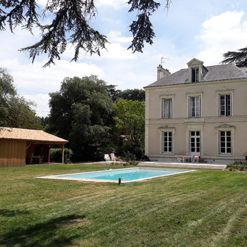 Pool House en collaboration avec un architecte paysagiste