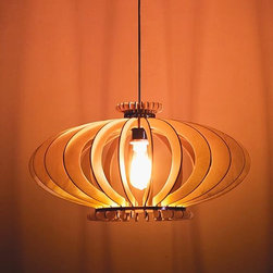End&uuml;striyel Ahşap Sarkıt - Pendant Lighting