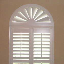 Blinds.com Custom Size Wood Arch - Window Blinds