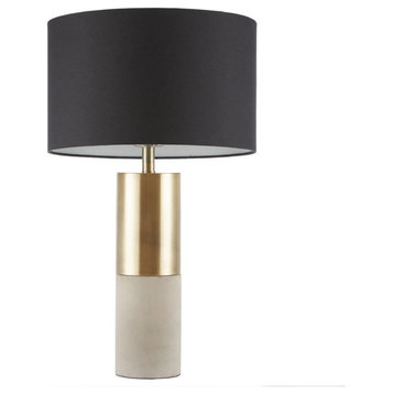 Gold/Black Table Lamp, Belen Kox