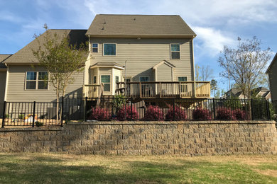 Mid-sized elegant home design photo in Charlotte