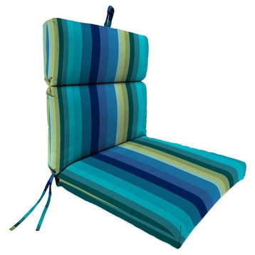 Outdoor French Edge Chair Cushion, Multi color