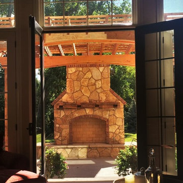 Outdoor Fireplace