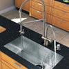 9.88 in. Kitchen Sink and Faucet Set