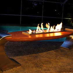 Board Fire Table - Fire Pits