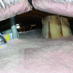 Attic Clean Up & Install Blown in Insulation - Heating And Cooling
