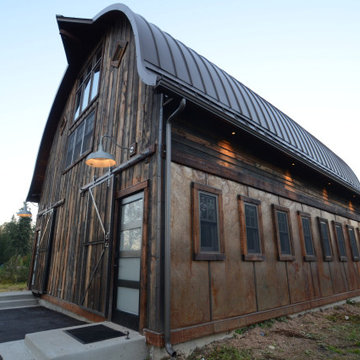 Gothic Arch Barn Restoration
