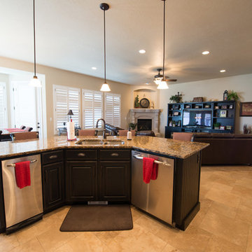Jordan Heights - South Jordan, Utah - Becky Variant with Suspended Slab Garages
