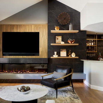 Stunning Entertainment Center & Bar