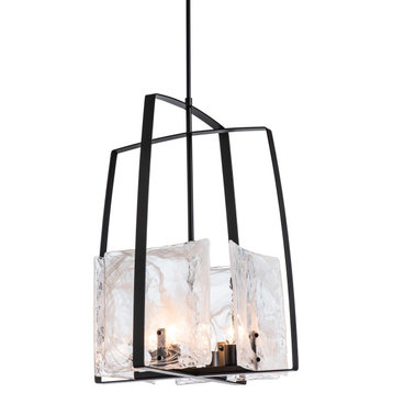 Hubbardton Forge 131310-1028 Arc Pendant in Sterling