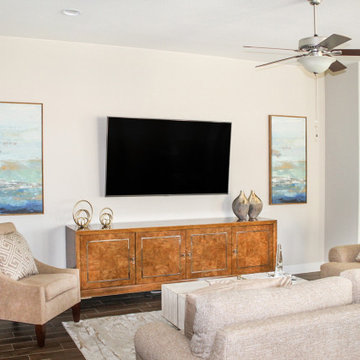 Transitional Living Room Design