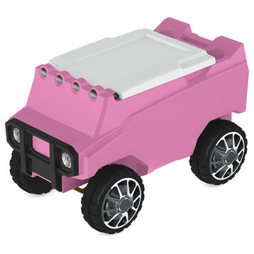 RC Rover Cooler, Pink and White