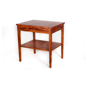 Ribbon Mahogany Side Table