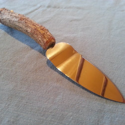 ADK Kitchen Series, Handmade, Rustic, Twig Handled Cake/Pie Server - Specialty Kitchen Tools