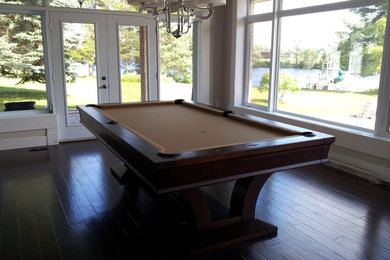 Trendy game room photo in Toronto