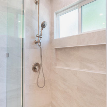 two bathrooms remodel