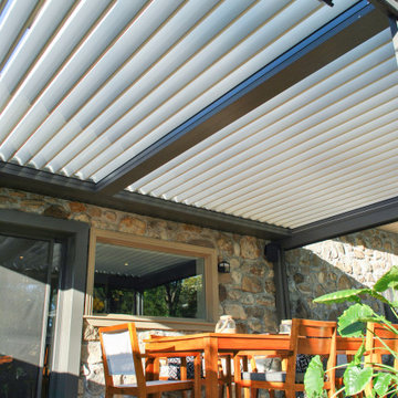 Louvered Roof