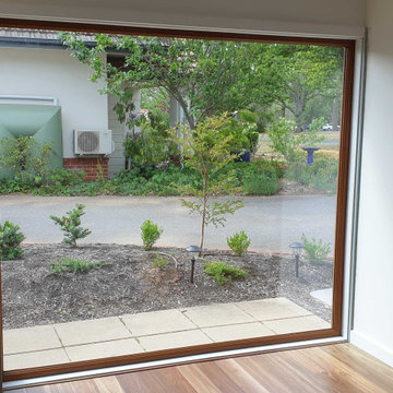 Timber-look uPVC Golden Oak Double Glazing
