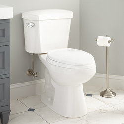 MONOHAN SIPHONIC TWO-PIECE ELONGATED TOILET - ADA COMPLIANT - Toilets