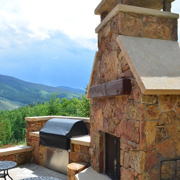 Design - Build Mountain Home Landscape in Eagles Nest