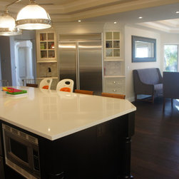 Shiloh Beaded Inset Kitchen by Kas White - Kitchen Cabinetry