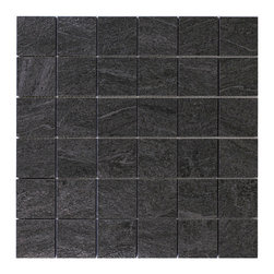 Engadina Black - Mosaic Tile