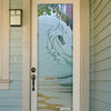 Front Door - Curl - Fiberglass Smooth - 36" x 80" - Book/Slab Door