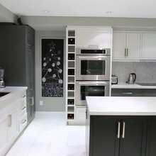 white counter