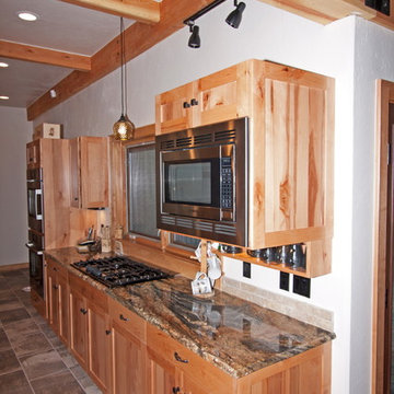 Custom Rustic Beech Kitchen