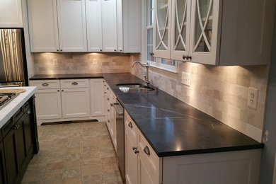 Elegant kitchen photo in Baltimore