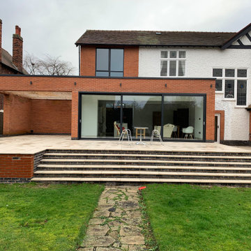 Customers Extension Finished with Dutemann Glide S Sliding Door and Fixed Window