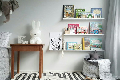 Inspiration for a scandinavian bedroom remodel in Auckland